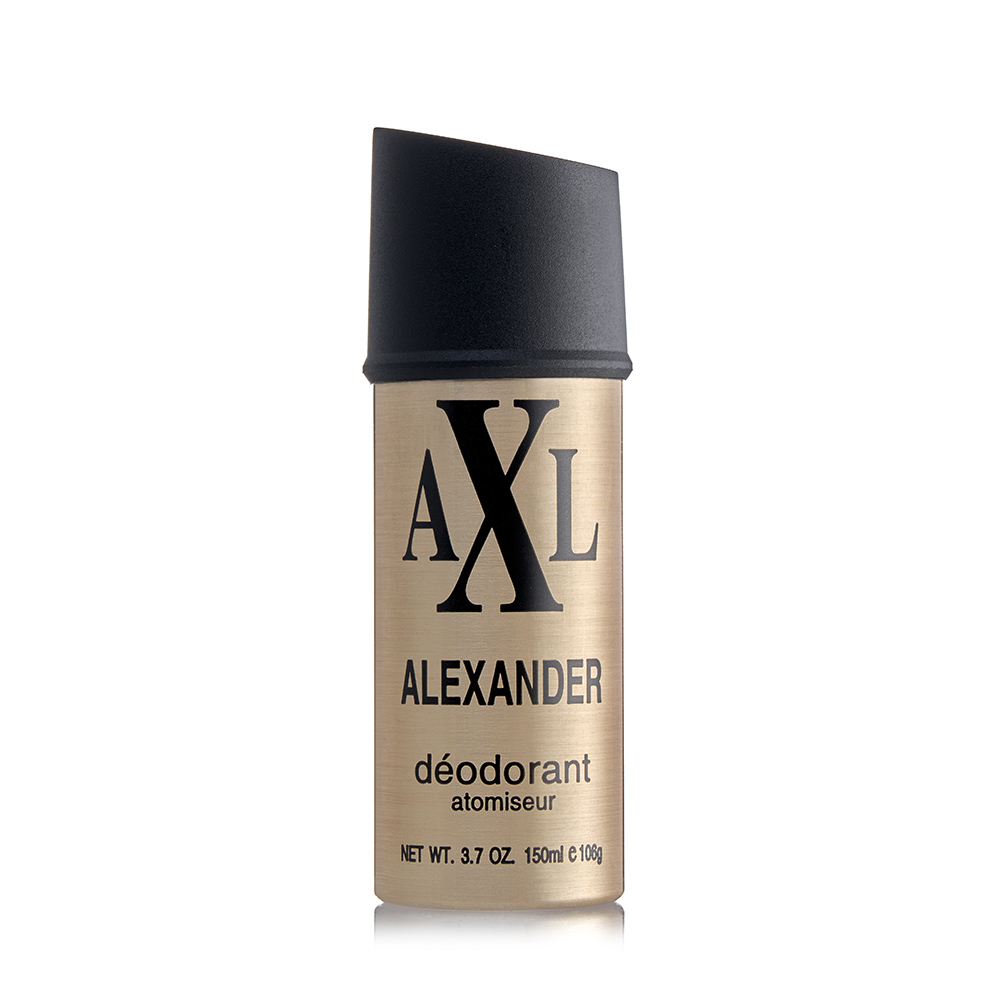 AXL ALEXANDER DEODORANT SPRAY 150ML GOLD