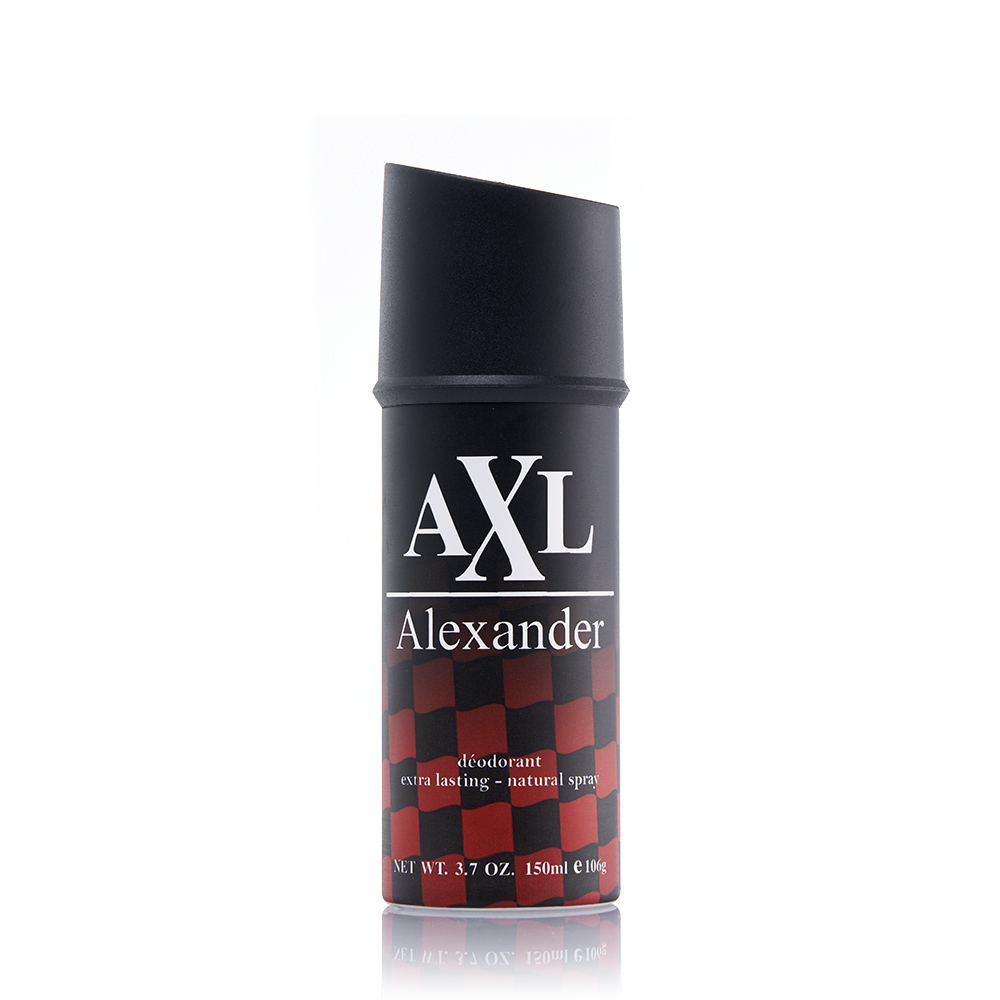 AXL ALEXANDER DEODORANT SPRAY 150ML QUANTUM RED