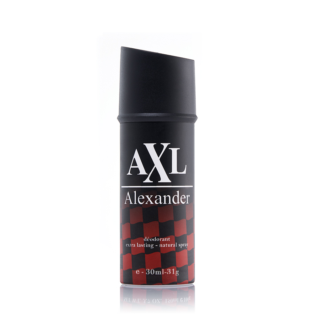 AXL ALEXANDER DEODORANT SPRAY 30ML QUANTUM RED