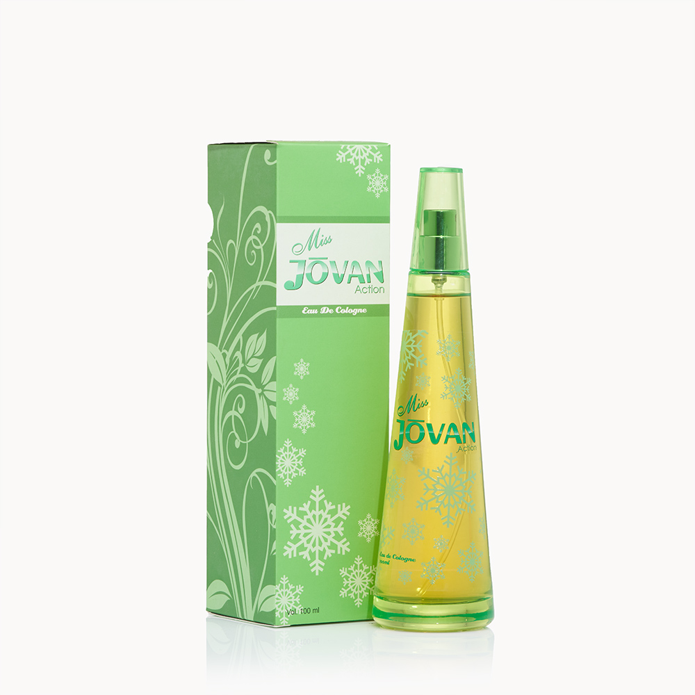 MISS JOVAN EAU DE COLOGNE 100ML ACTION