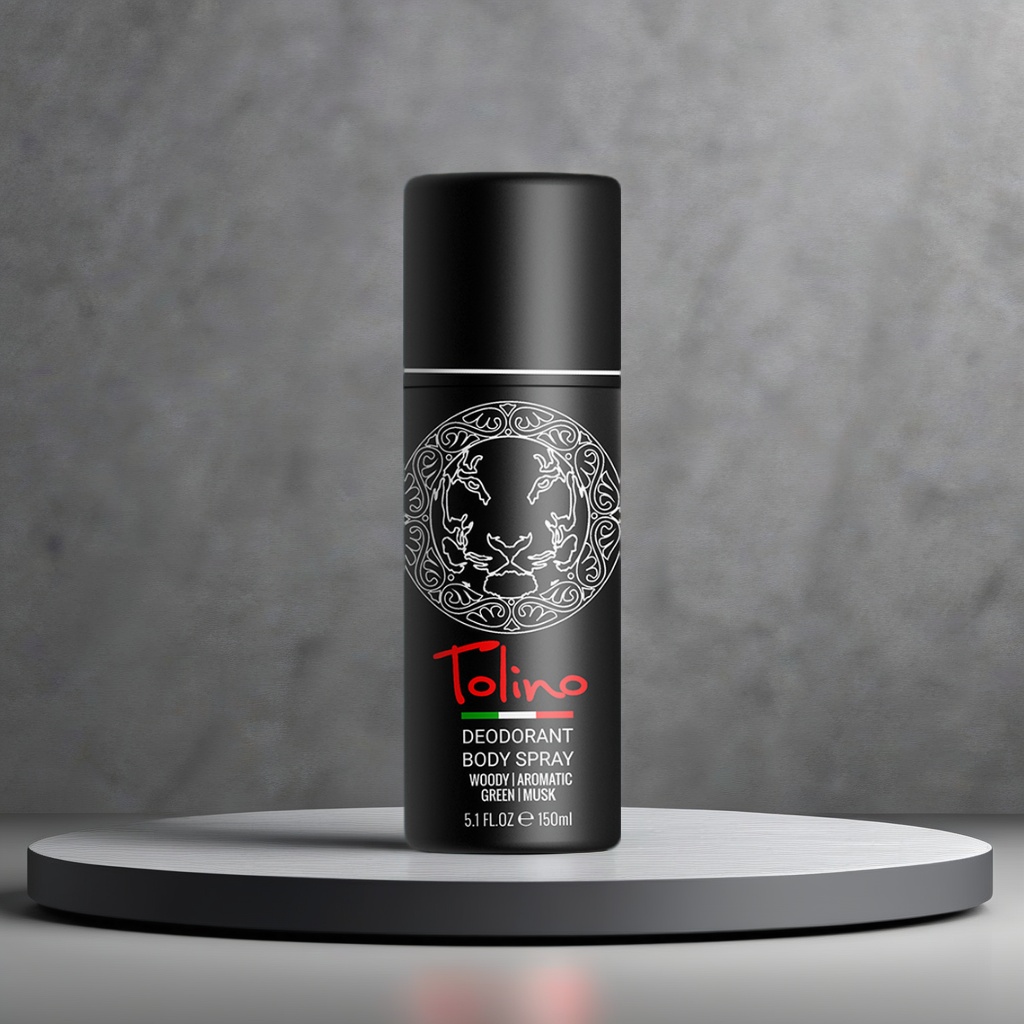 TOLINO DEODORANT BODY SPRAY 150ML TIGER BLACK