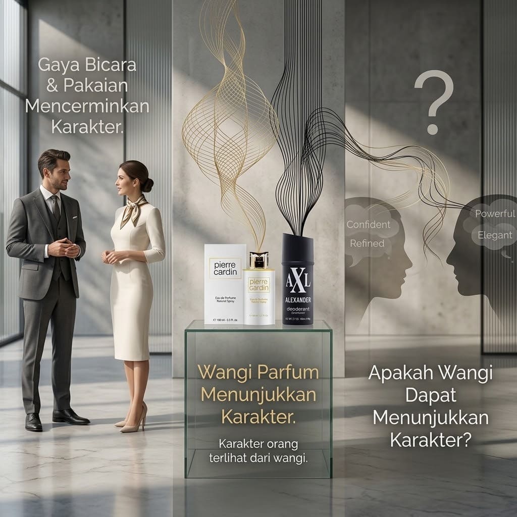 Wangi Parfum Menunjukkan Karakter