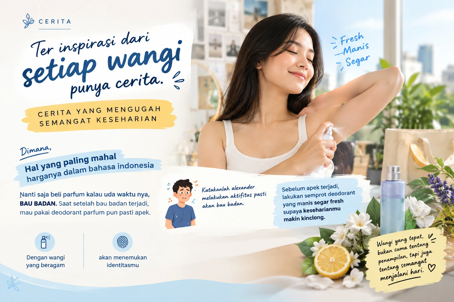 CERITA YANG MENGUGAH SEMANGAT KESEHARIAN